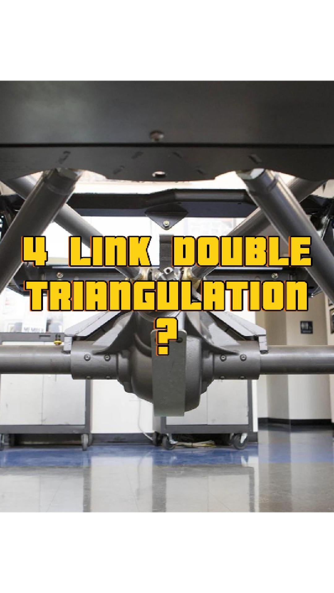 Understanding Double Triangulated 4-Link Suspension in a Jeep