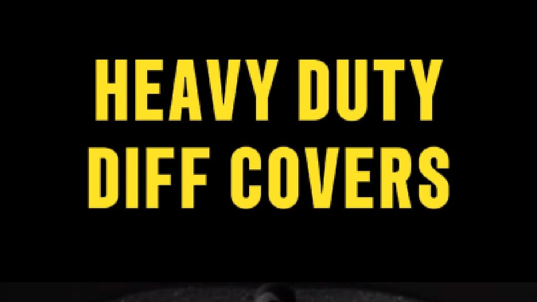 HD Diff Covers: Protect Your Axles And More