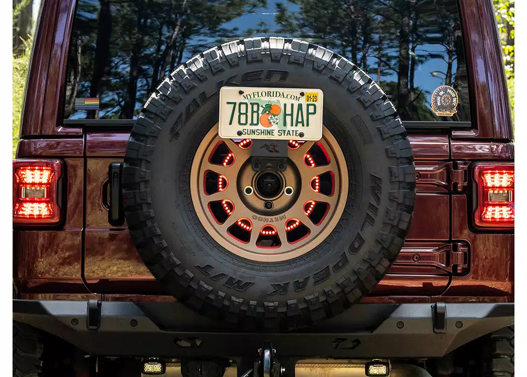 Rugged Ridge License Plate Relocation Bracket Jeep JL Rugged Ridge