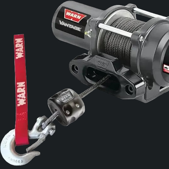 Warn Vantage offroad winch with cable and hook for 4x4 vehicles in Lebanon