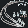 Rough Country Stainless Brake Lines for 2007-2018 Jeep Wrangler JK Rough Country