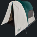 Coleman tent with green and gray color for camping in lebanon