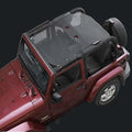 Sunshade Protection for Jeep Wrangler JK 2 Door 2007-2017,Extended Style RTTCZ