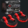 AUTMATCH Shackles 3/4" - Red & Black AUTMATCH