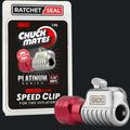 SKOG Chuck Mates speed clip for tire inflators with packaging on a white background