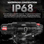 X-BULL 6000LBS IP68 Waterproof Electric Winch