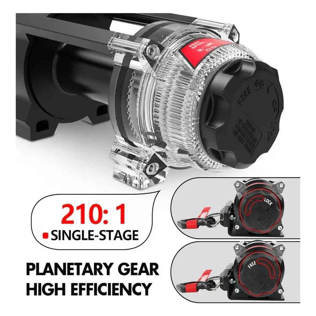 X-BULL 6000LBS IP68 Waterproof Electric Winch