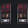 Pair of black and red car tail lights for offroad vehicles, auto parts Lebanon