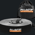 Heavy-duty 4x4 winch extension strap and storage bag for offroad use in Lebanon