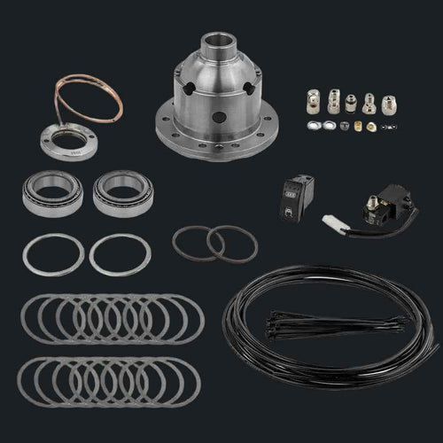 Dana 30 air locker differential kit with bearings, seals, wiring, and hardware for Lebanon offroad vehicles